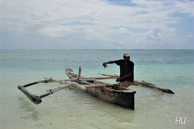 Balıkçı teknesi, Zanzibar      Fotoğraf: Halil Uğur