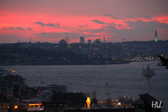 Bir akşam İstanbul - Fotoğraf: Halil Uğur
