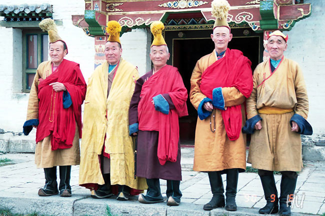 Budist Rahipler, Butan   -   Fotoğraf: Halil Uğur 