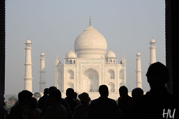 Tac Mahal, Hindistan, 2010 yılı.    Fotoğraf: Halil Uğur 
