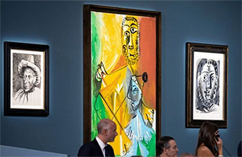 Picasso’nun 11 eserinin satışı 110 milyon doları aştı