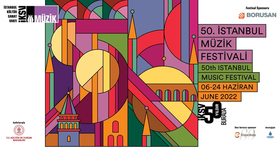 İstanbul Müzik Festivali 50. yılında, İstanbul'a adanan konserlerle müzikseverleri karşılıyor.