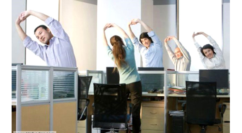 Ofiste Egzersiz Zamanı  'Ece Kutlu'